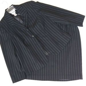 East 5th 2PC Pinstripe Skirt Set SZ-14